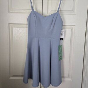 NWT Periwinkle City Triangles Junior's Party Dress